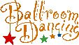 Ballroom Dancing Word Logo